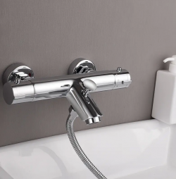 Bathroom Wall Mounted Thermostatic Bathtub Mixer