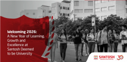 Welcoming 2026: A New Year of Learning, Growth and Excellence at Santosh Deemed to be University
