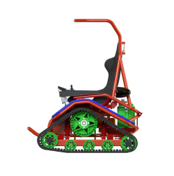 Innovative Leisure Track Vehicle for Outdoor Adventure Experiences