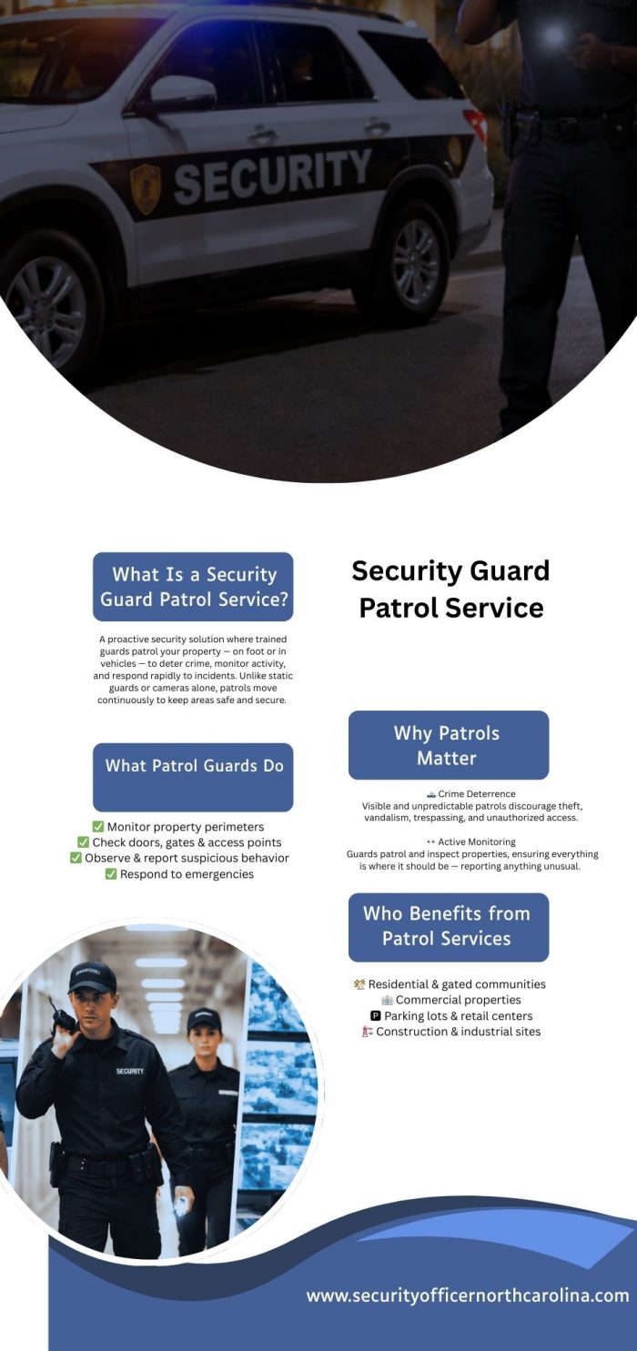 Security Guard Patrol Service for Complete Protection