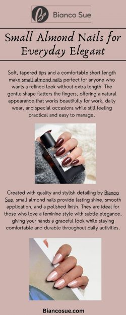 Small Almond Nails for Everyday Elegant