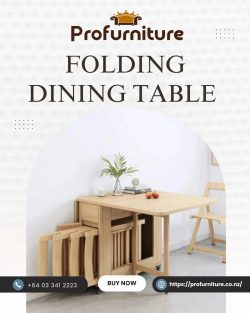 Space-Saving Folding Dining Table – Profurniture