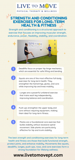 Strength and Conditioning Exercises for Long-Term Health & Fitness