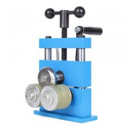 3-Roller Convexity Bracelet Bangle Bending Machine Bracelet Forming Rolling Bender Machine