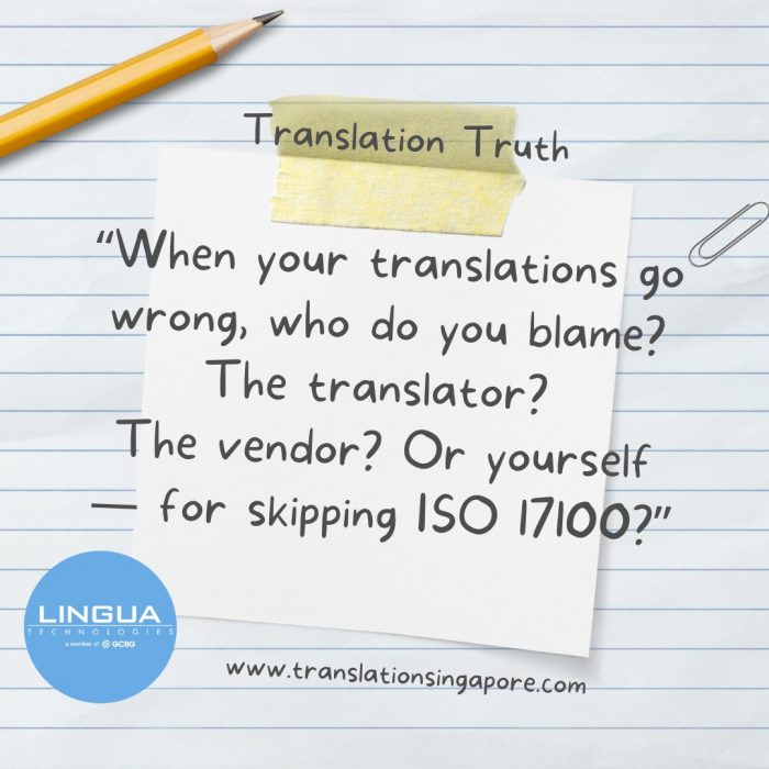 Professional Translation Services in Singapore You Can Trust