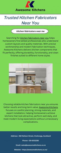 Trusted Kitchen Fabricators Near You