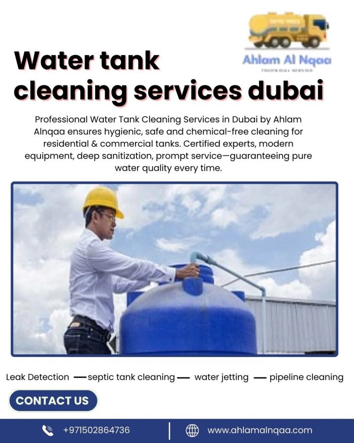 water tank cleaning services dubai