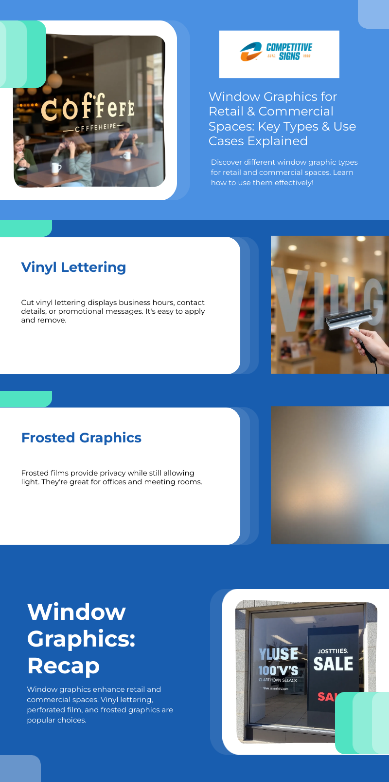 Window Graphics for Retail & Commercial Spaces: Key Types & Use Cases Explained