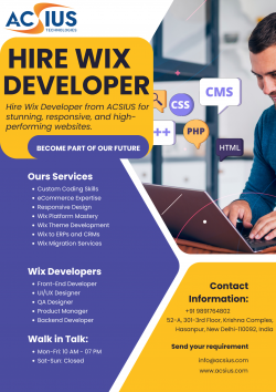Hire Wix Developer