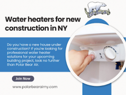 Water Heater For New Construction in NY