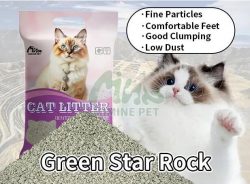 Green Star Rock Cat litter