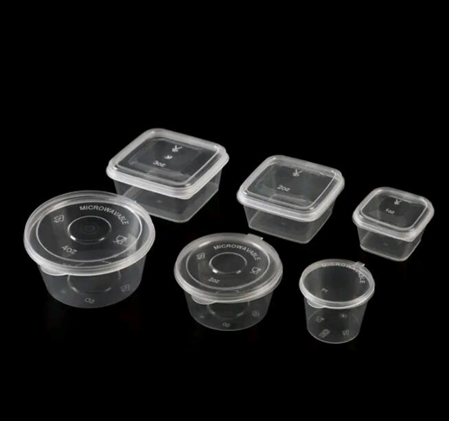Disposable Plastic Integrated Sauce Cup Mold(1OZ-5OZ)