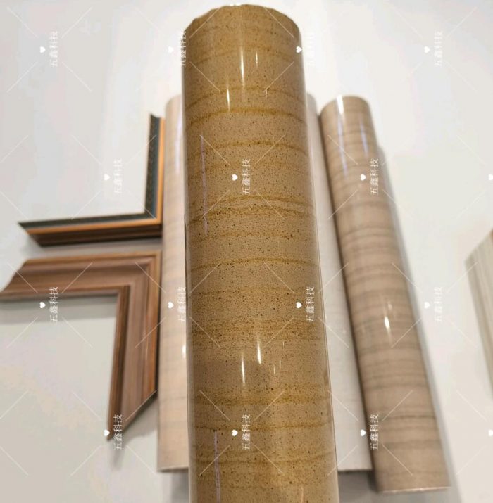 Fine stone texture heat transfer film