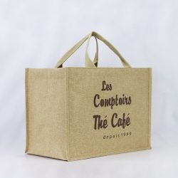 Custom Printed Jute Tote Bag