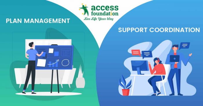 Difference Between Plan Management and Support Coordination Under NDIS in Perth