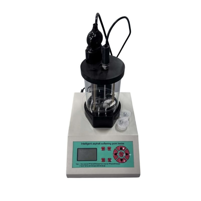 Asphalt softening point tester