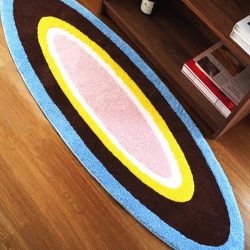 custom color balcony rugs factory