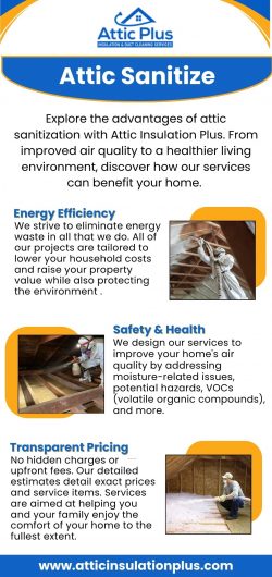 Attic Sanitize – Attic Plus Insulation