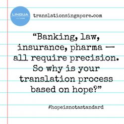 Banking, law, insurance, pharma — all require precision