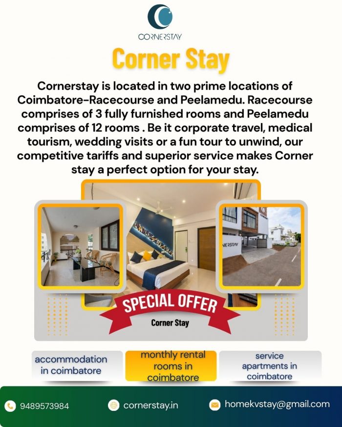 Luxury Service Apartments in Coimbatore for Premium Stay Experience