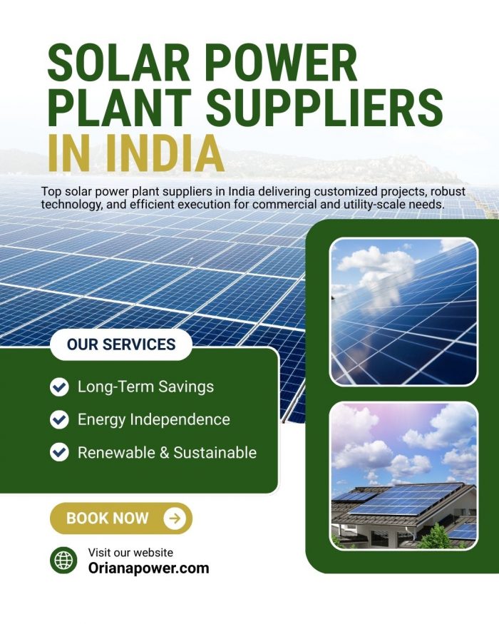 Best Solar Power Plant Suppliers in India for Projects