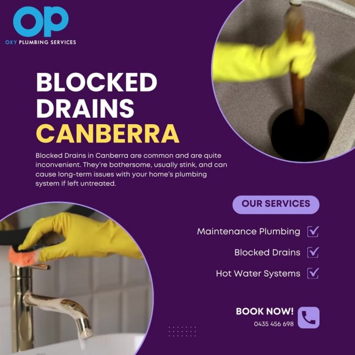 Blocked Drains Canberra