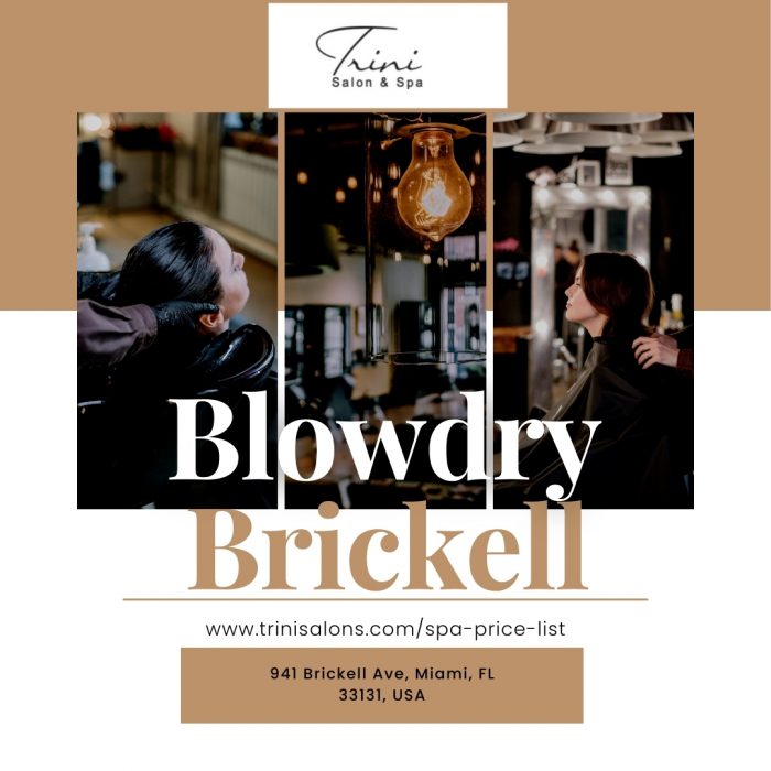 Blowdry Brickell Smooth Hair Styling – Trini Spa Brickell