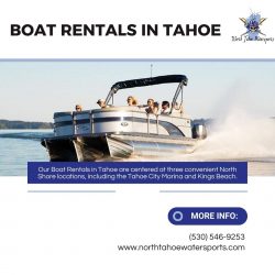 Boat Rentals in Tahoe