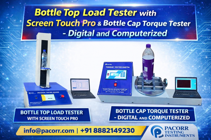 Enhancing Bottle Packaging Quality with Top Load and Digital Torque Testing