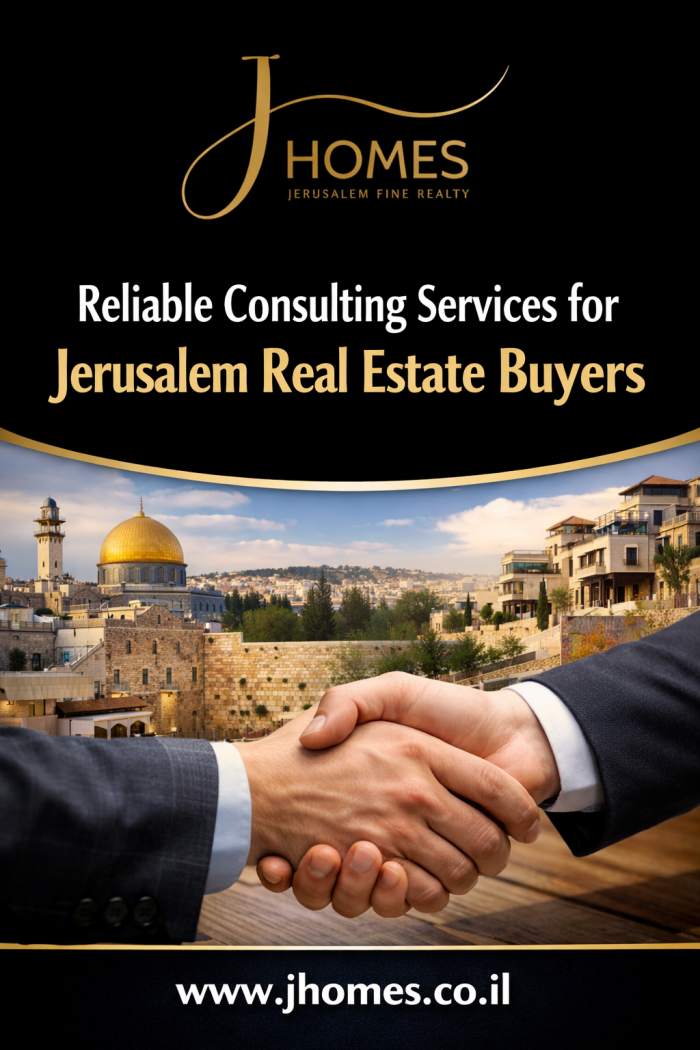Find Secure Investments in Jerusalem Real Estate