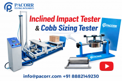 Inclined Impact Tester and Cobb Sizing Tester Reliable Quality Testing Solutions by Pacorr