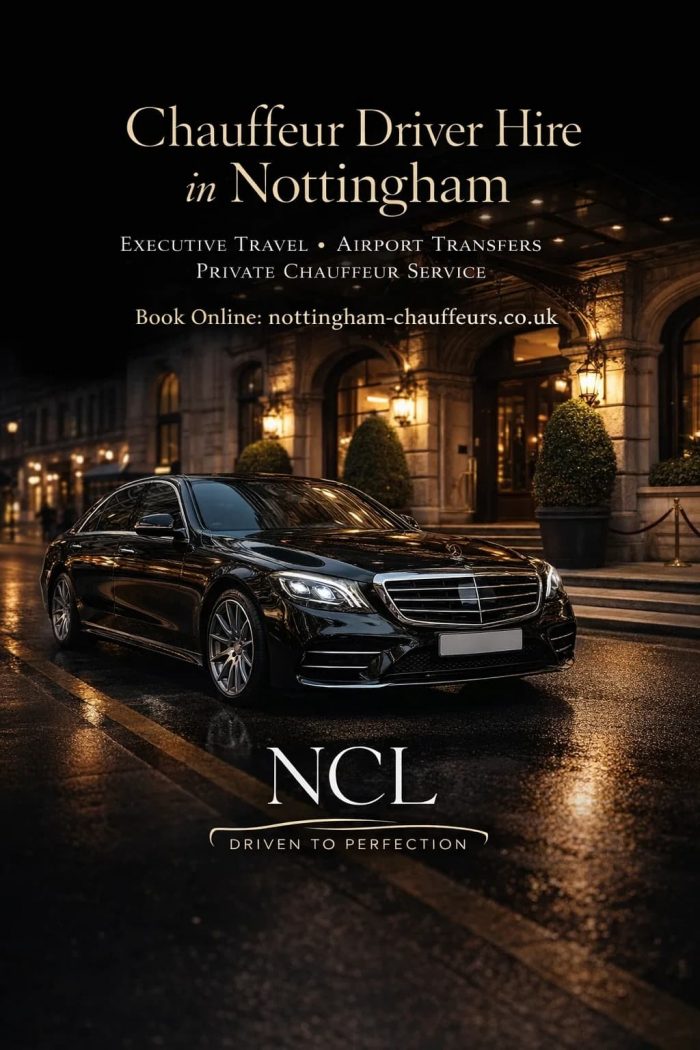 Flexible Chauffeur Driver Hire in Nottingham