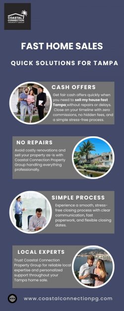 Sell My House Fast Tampa with Coastal Connection Property Group