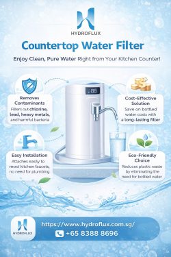 Buy Countertop Water Filter in Singapore from Hydroflux