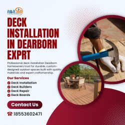 Expert Deck Installation in Dearborn – Quality Craftsmanship You Can Trust