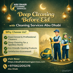Deep Cleaning Before Eid with Cleaning Services Abu Dhabi