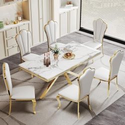 Dining Table with Chairs for Modern Homes | Handicrafts Town