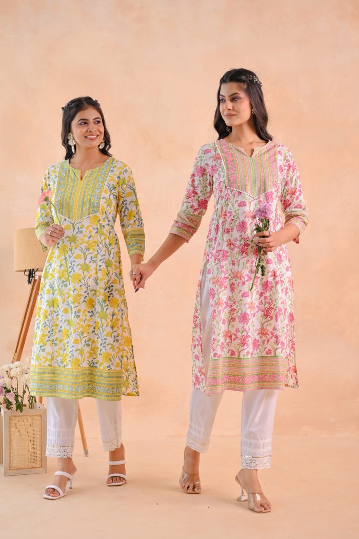 Shop Premium Printed Kurta for Women Online at Juniper