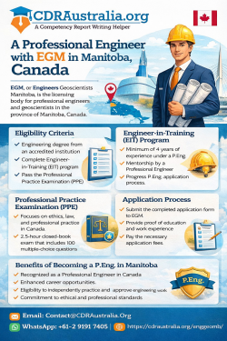EGM Professional Engineer in Manitoba, Canada