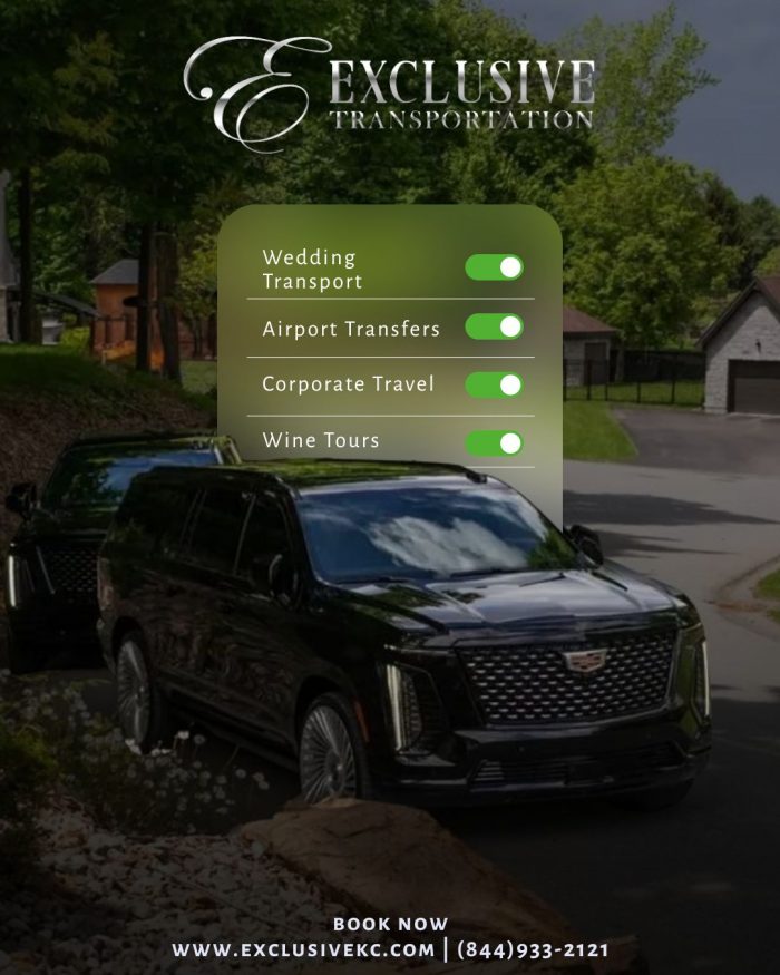 Premium Executive Black Car Service Kansas City ⭐ Reliable Rides