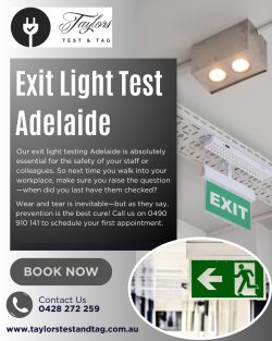 Exit Light Test Adelaide