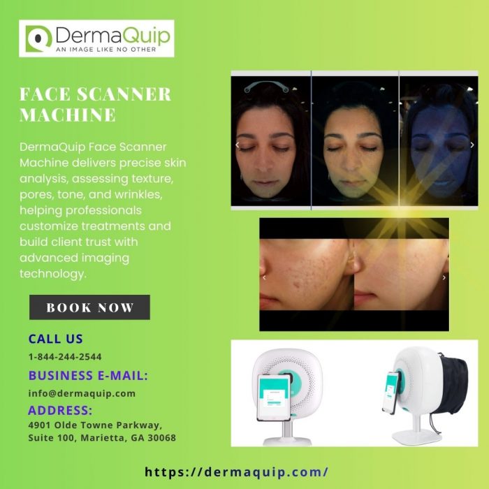 DermaQuip Face Scanner Machine | Advanced Skin Imaging Technology