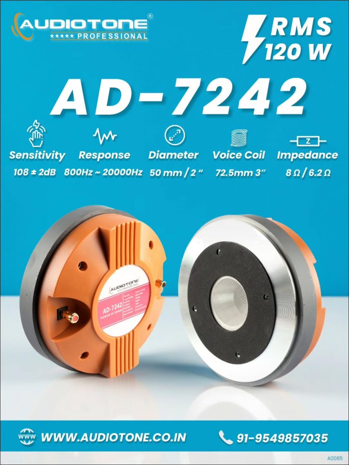 Ferrite Driver for Professional Speakers
