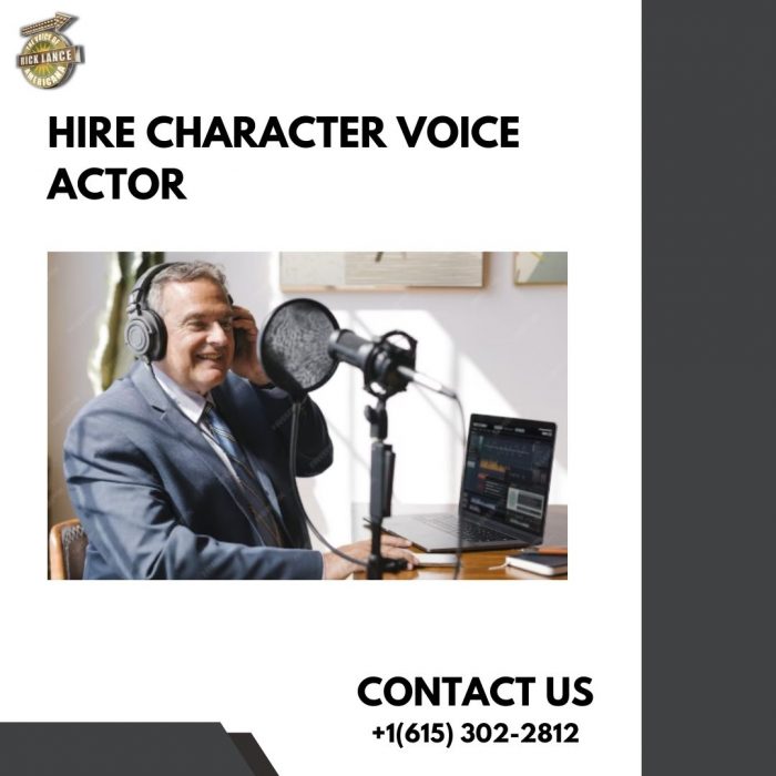 Hire Character Voice Actor