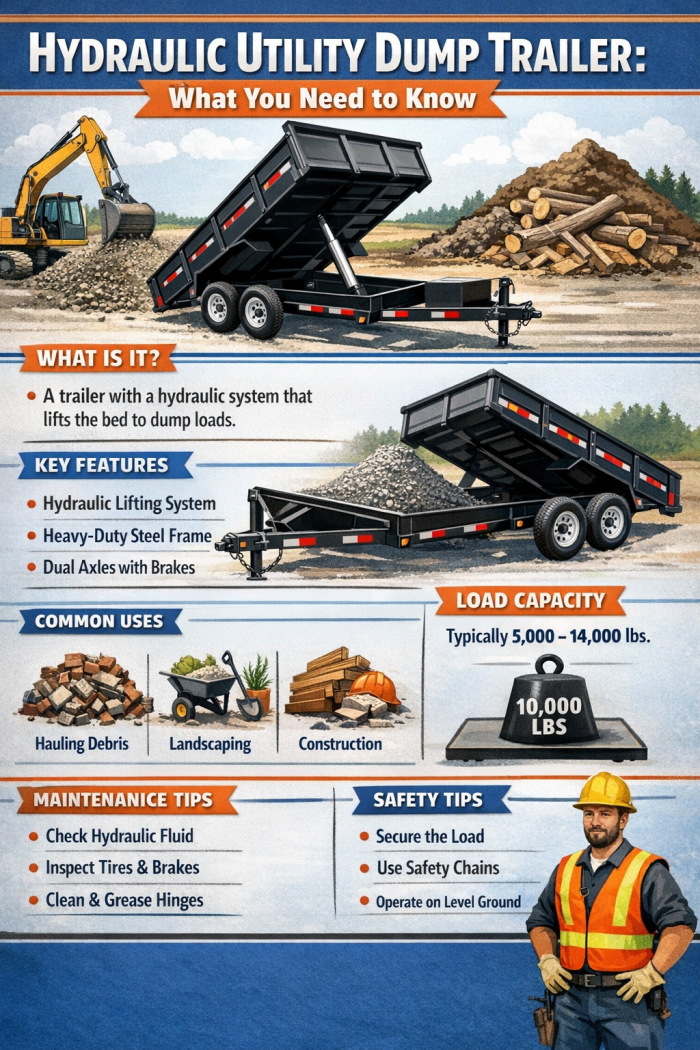 Hydraulic Utility Dump Trailer What You Need to Know