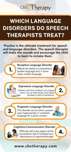 Which Language Disorders Do Speech Therapists Treat?