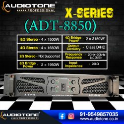 Audiotone X-Series ADT-8850 | High Power Professional DJ Speaker