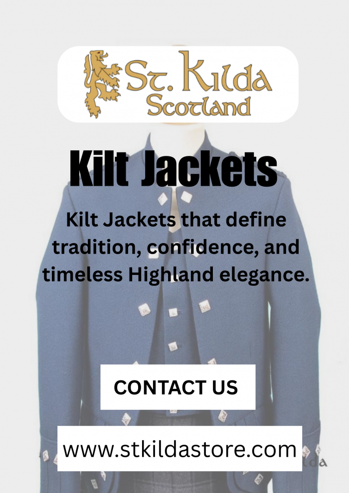 Premium Kilt Jackets for Timeless Highland Style
