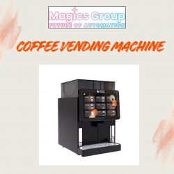 Modern Coffee Vending Machine for Self-Service Beverages