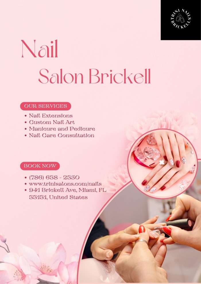 Nail Salon Brickell here at Trini Nails Brickell, Miami